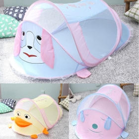 캐릭터 유아 모기장 원터치 여름 아기 침대 모기장 텐트