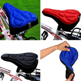 LW 3D 자전거안장커버 자전거방석 안장패드 젤쿠션 푹시한 엉덩이보호