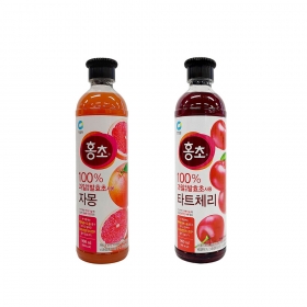 LW 청정원 홍초900ml 과일발효초 자몽 타트리 과일식초