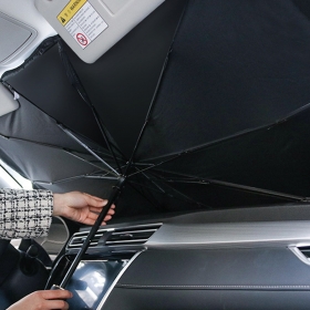 차량용 햇빛가리개 우산형 썬블럭 자외선차단 앞유리 블라인드 열차단우산