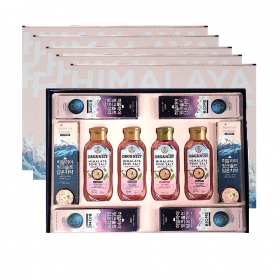 LW 핑크솔트 10종 선물세트 바디워시 치약 고급 설 추석 명절선물세트 한박스 (6개입)
