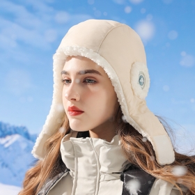 LW 혹한기 여성 패딩 레이어캡 군밤방수 귀돌이 귀마개 스키 캠핑 등산 겨울 털 방한 모자