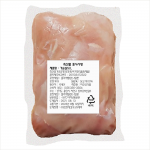 닭가슴살 2kg(1kg팩 2개), 냉동,무료배송