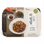 하늘농가,산채비빔밥,고추장소스맛,215g,냉동